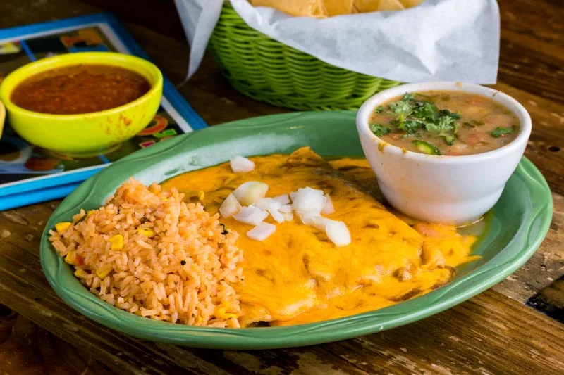 Traditional Cheese Enchiladas