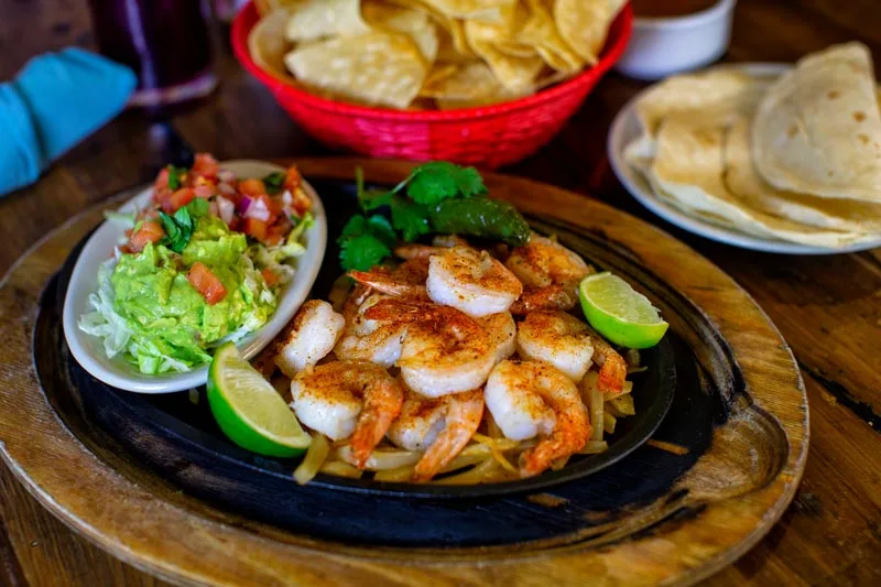 Shrimp Fajitas